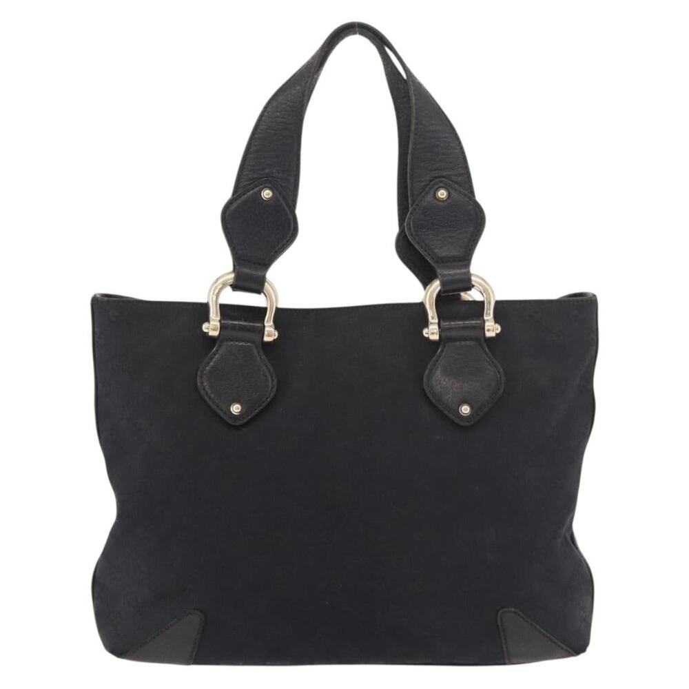 Gucci GG Canvas Handbag Black